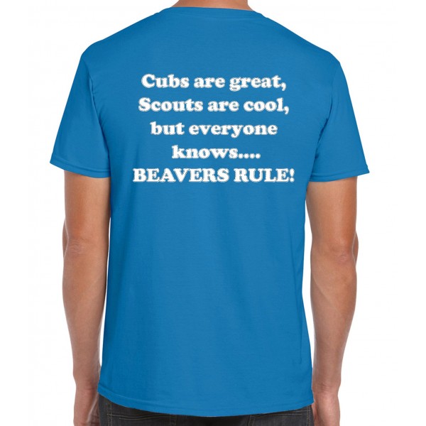Beavers Rule! Adult T Shirt
